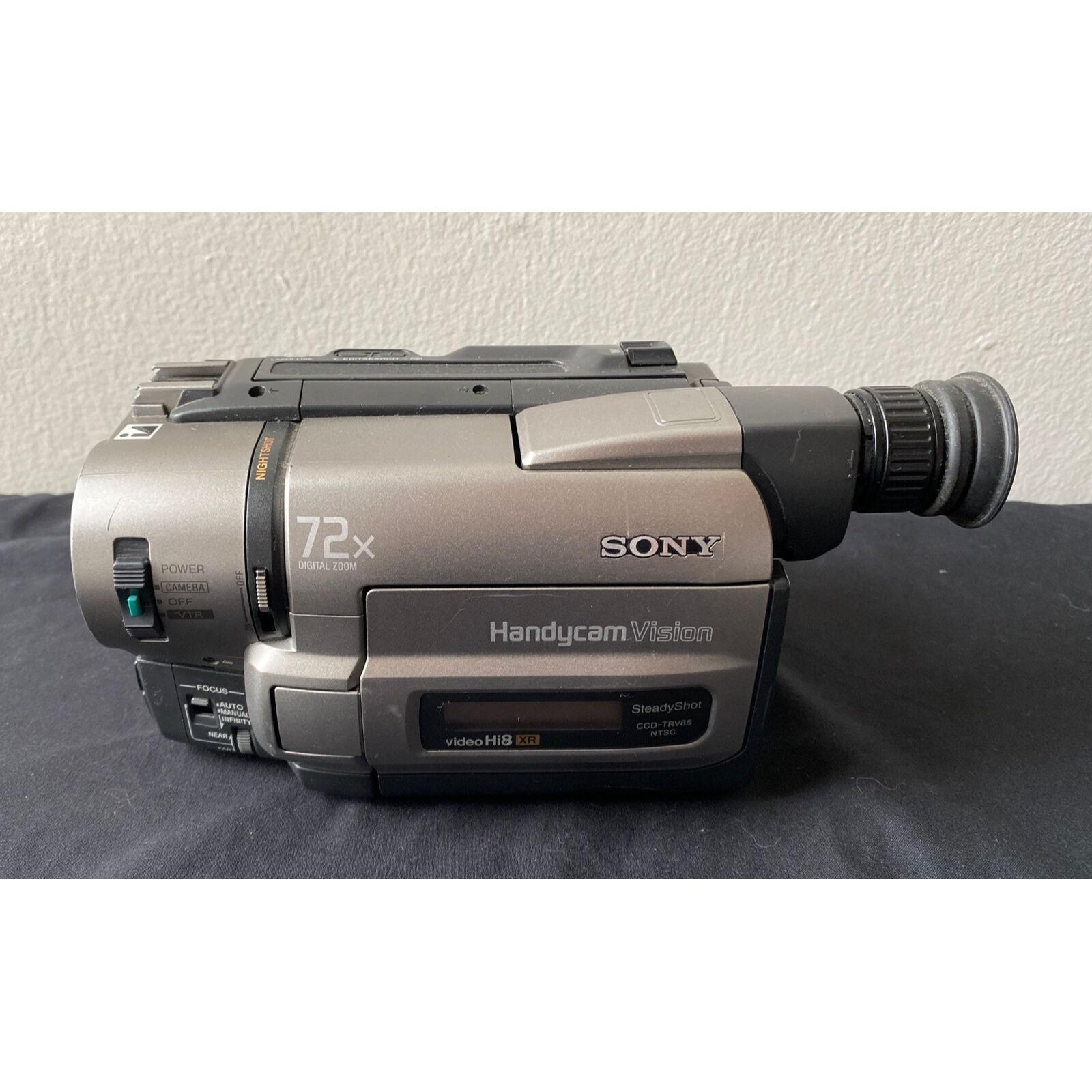 Sony Handycam Ccd-trv85 Hi8 Camcorder - Etsy