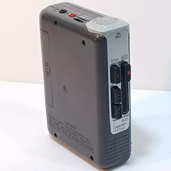 Panasonic RQ-L30 Voice Activated System Handheld Mini