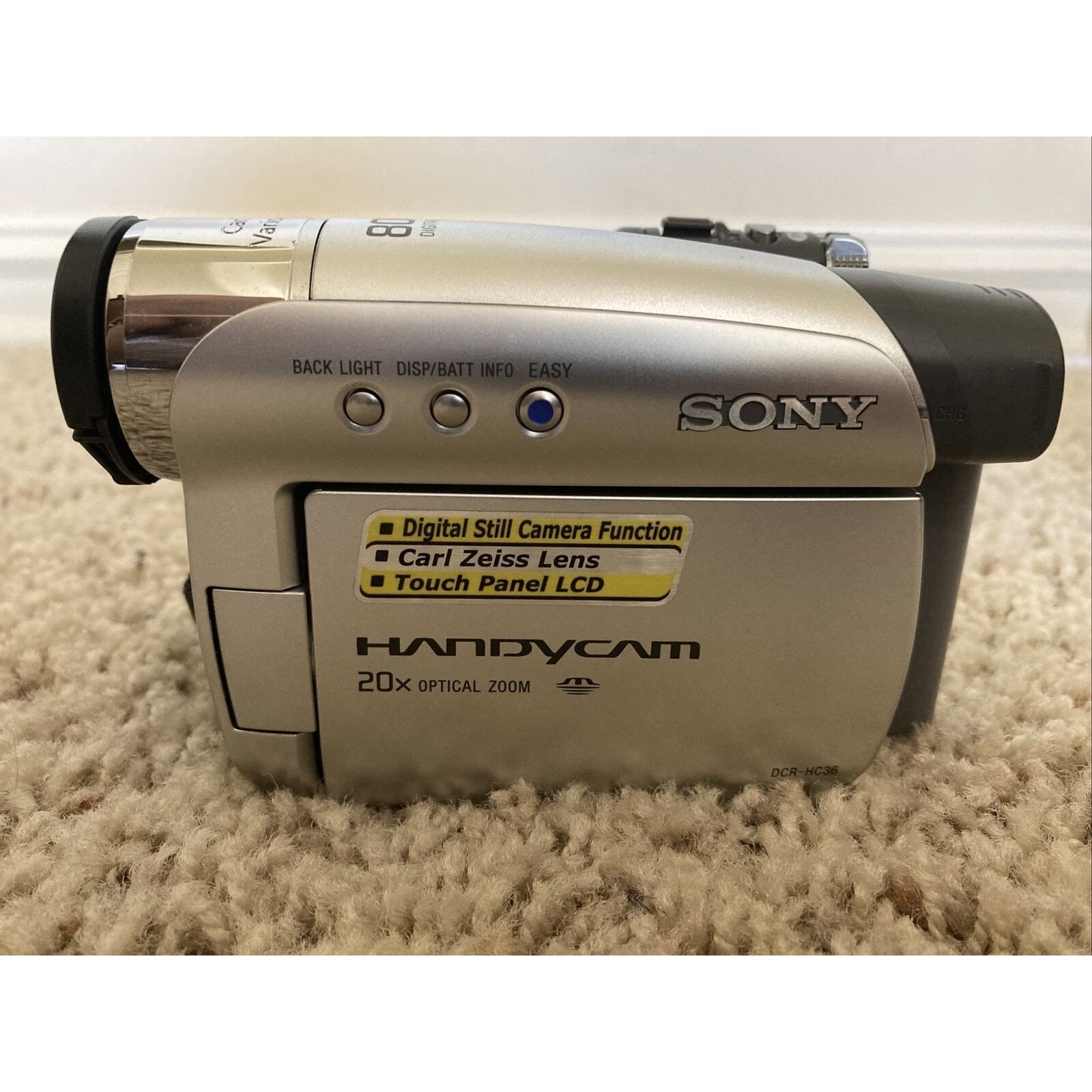 Sony DCR-HC36 Handycam Grabadora cámara de vídeo -
