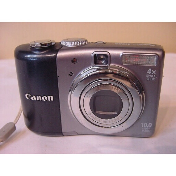 Canon PowerShot A1000 IS 10MP Cámara Digital 4X Zoom Óptico Gris -   México