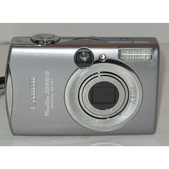 Canon Powershot Digital ELPH SD800 IS 7.1MP Digital Camera Etsy
