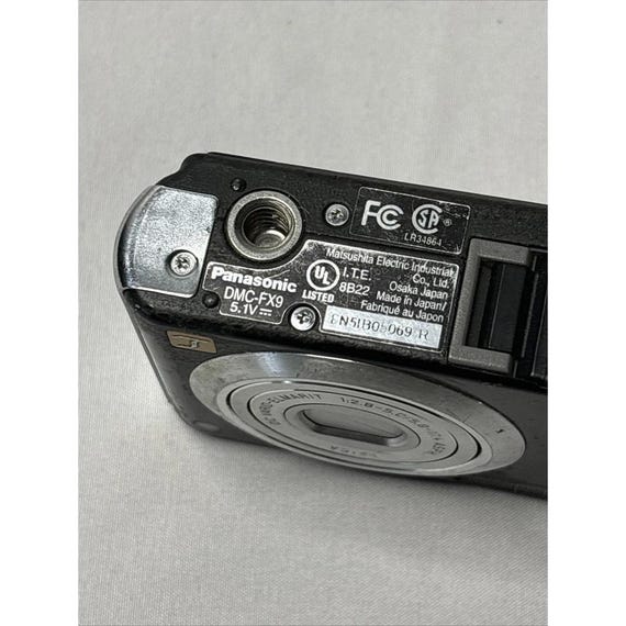Vintage Panasonic LUMIX DMC-FX9 Digital Camera - Etsy
