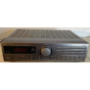 Vintage JVC RX-315 - Receptor sintonizador de phono estéreo de 2 canales Am Fm - Probado funciona sin control remoto