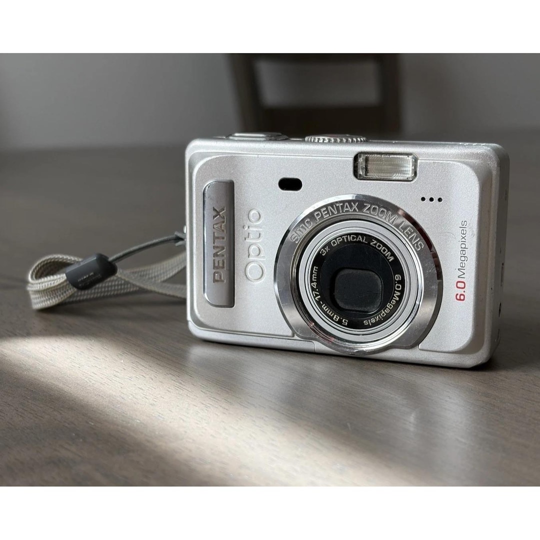 Pentax Optio S60 6mp Digital Camera With 3x Optical Display - Etsy