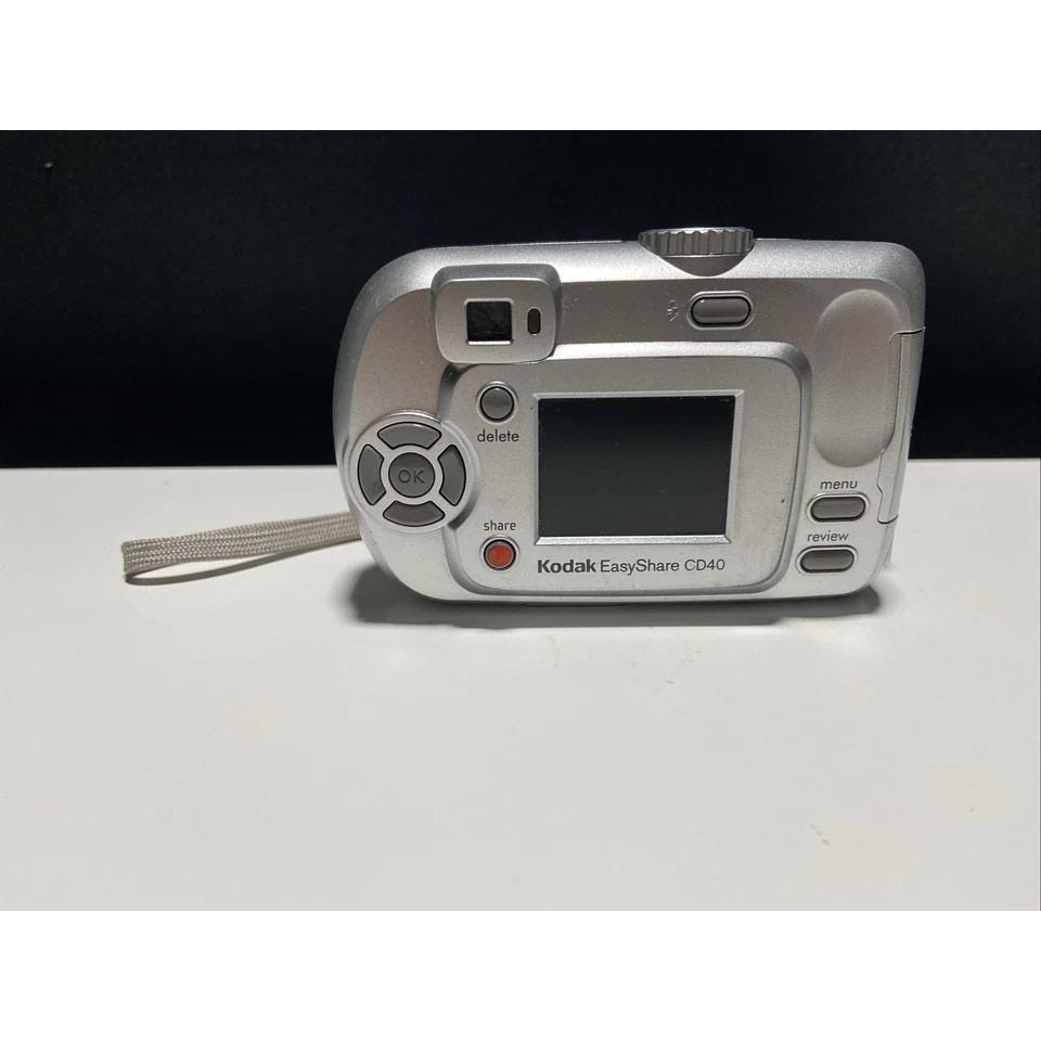 Kodak Easyshare CD40 4.0 MP Digital Camera Silver Tested - Etsy