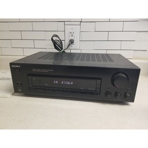 Sony STR-D315 A/V Control Center AM/FM Stereo Receiver Works No Remote,