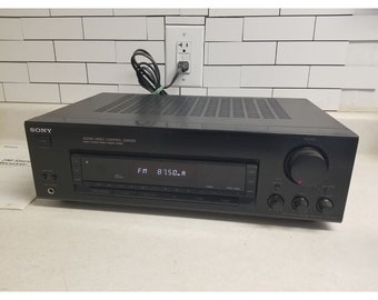 Sony STR-D315 A/V Control Center AM/FM Stereo Receiver Works No Remote,