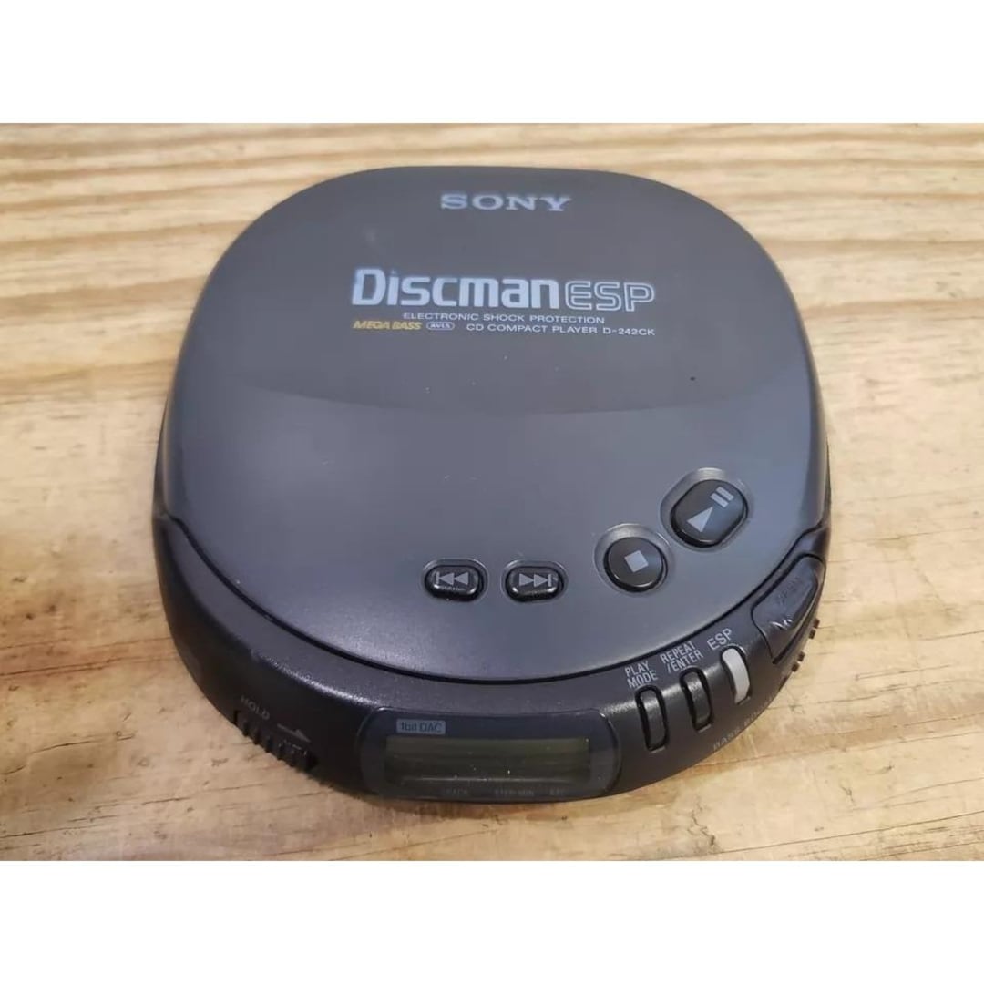 SONY Discman ESP ポータブルCDプレーヤー　D-421SP Sony D-242CK Discman ESP Portable CD Player - Etsy