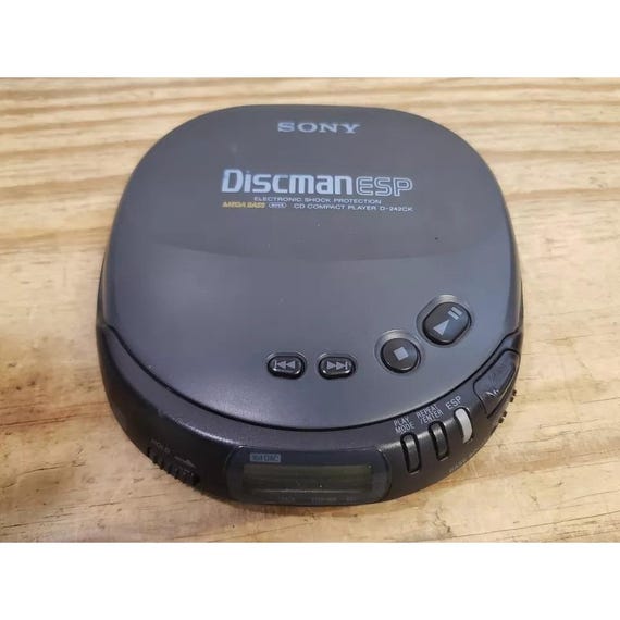 Sony D-242CK Discman ESP Portable CD Player - Etsy