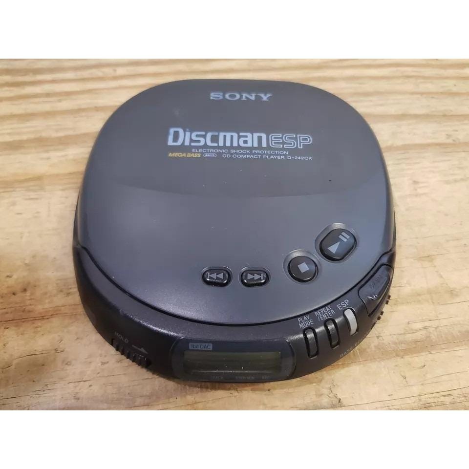 Vintage 1996 Sony Discman ESP CD Player Model D-245 For
