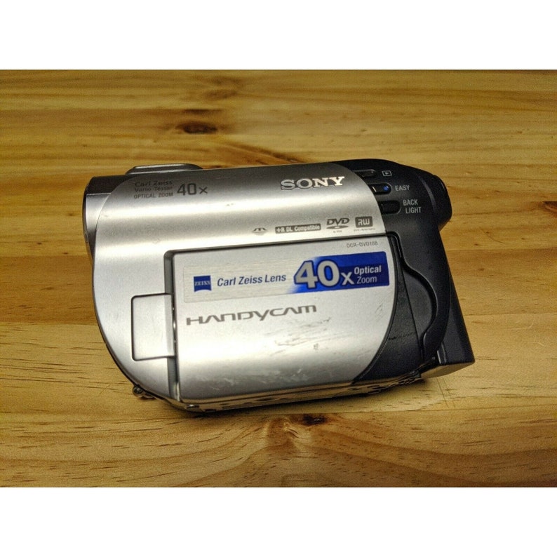 Sony Handycam DCRDVD108 Mini DVD Hybrid Camcorder Nightshot Etsy