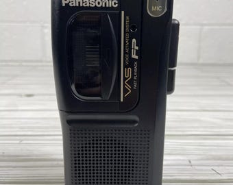 Panasonic RN-302 Handheld Microcassette Micro Tape Recorder VAS Black