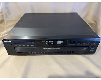 Sony CDP-C661 5 Disk CD Player, Works Great No Remote - Etsy