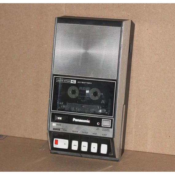 Vintage Panasonic Cassette Tape Player Recorder Model RQ-413S