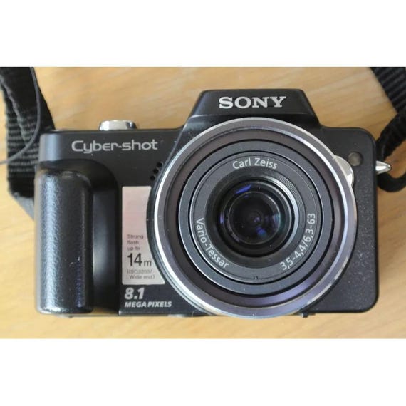 Sony Cyber-shot DSC-H3 8.1 MP Digital Camera - Etsy Sony Cyber-shot DSC-H3 8.1 MP Digital Camera - Etsy