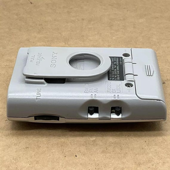 Sony SRF-59 Silver FM/AM Walkman Stereo Radio Portable - Etsy