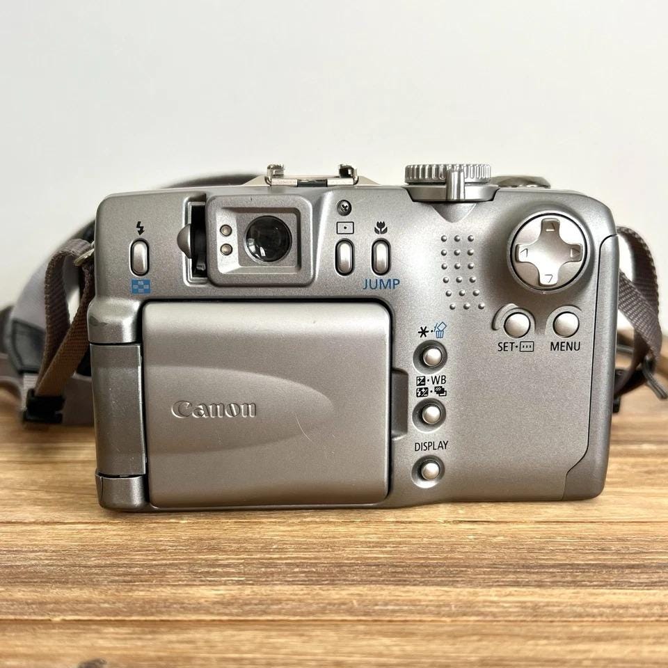 Canon Powershot G2 4.0MP Digital Camera - Etsy Canada