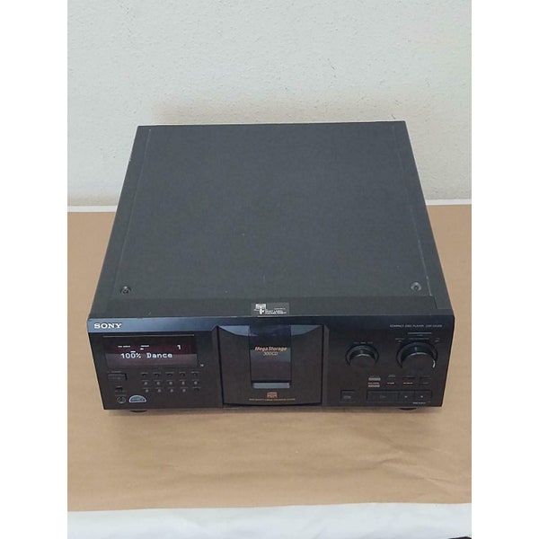 Sony CDP-CX355 Mega Storage Compact Disc 300 CD Changer Player