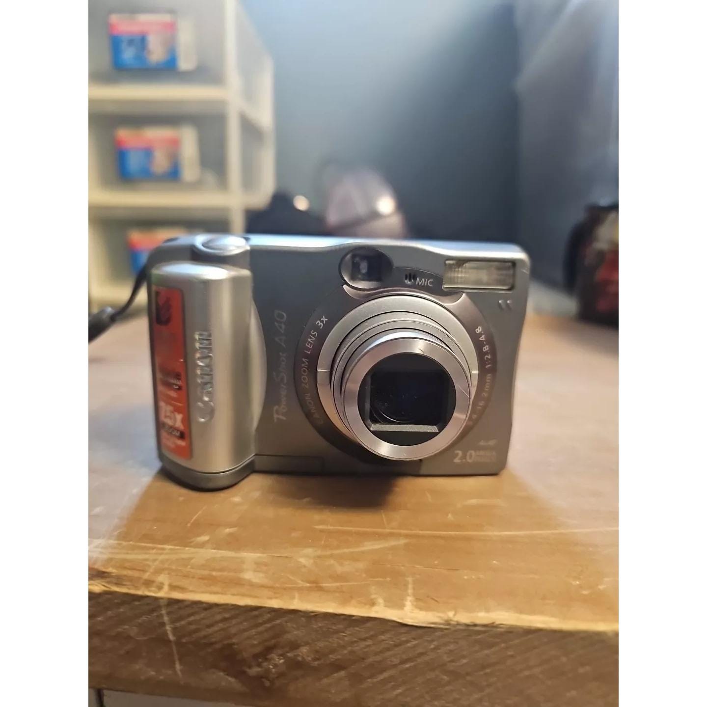 Canon Powershot A40 Digital Camera, 2.0 Mega Pixels, 3X Optical