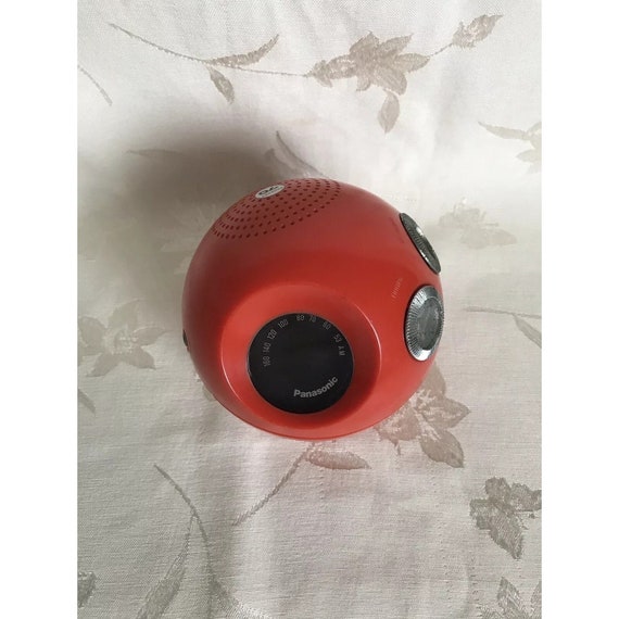 NATIONAL PANASONIC R-70 AMラジオ 吊り下げ 昭和レトロ Panasonic R-70 Transistor Radio . Panapet Red Ball AM 9 Volt