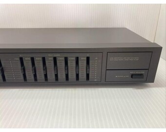 Vintage Technics SH-8017 Égaliseur graphique stéréo EQ Sound Shaper TESTÉ - Canada