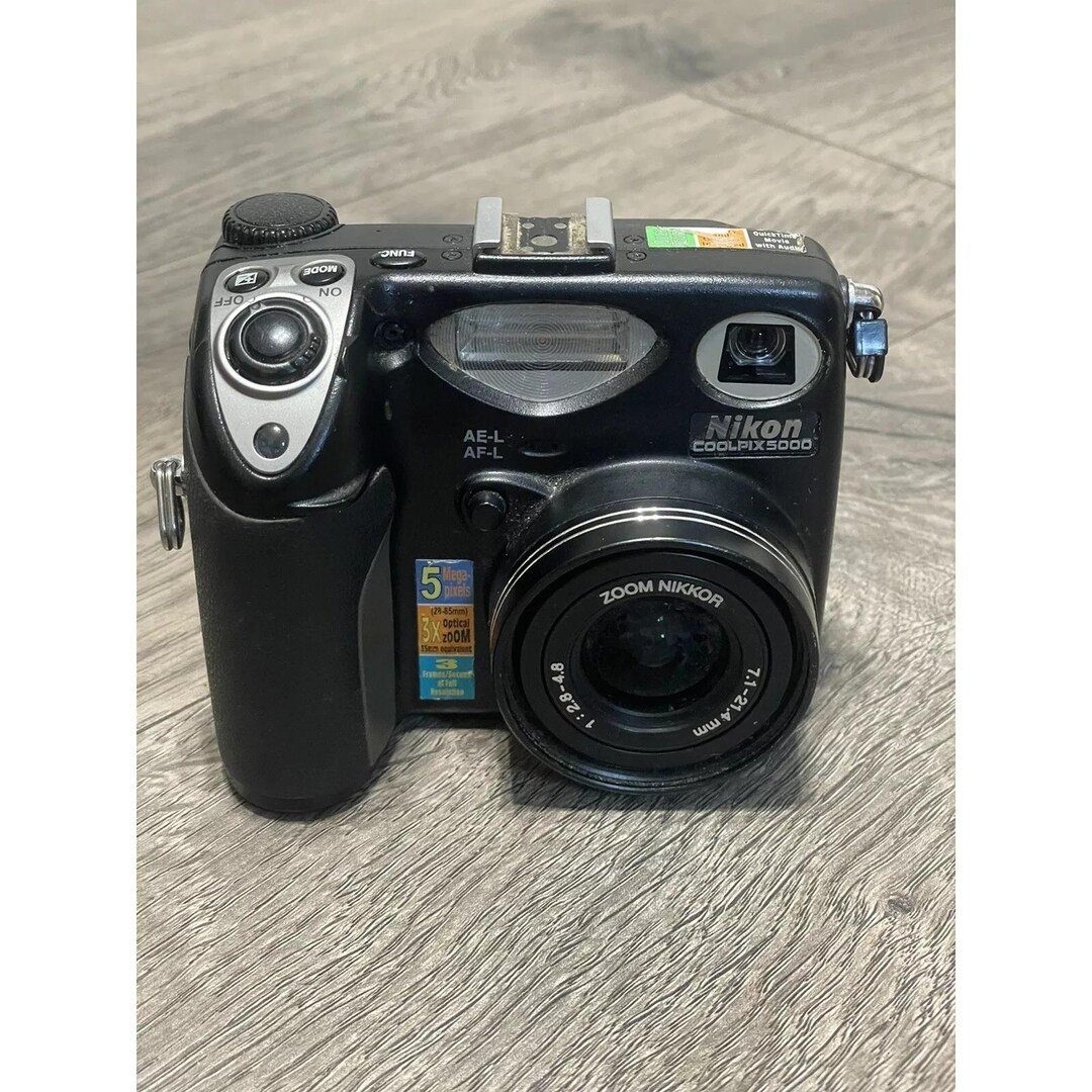 Nikon COOLPIX 5000 5.0MP Digital Camera - Black - Etsy
