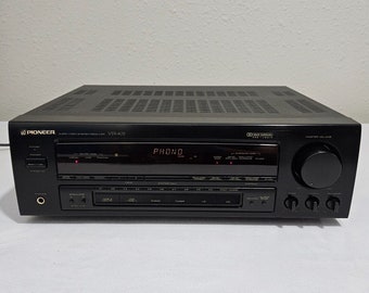 Pioneer VSX-403, receptor estéreo de audio/vídeo de 5 canales, sin control remoto, probado