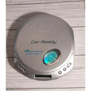 Sony D-E356CK Walkman Reproductor de CD portátil Discman Esp Max Probado usado