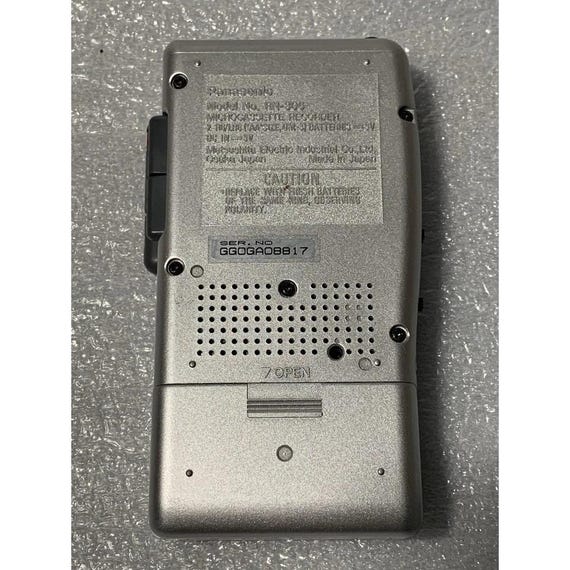 パナソニック RN-305 ハンディカセットボイスレコーダー - Etsy 日本
