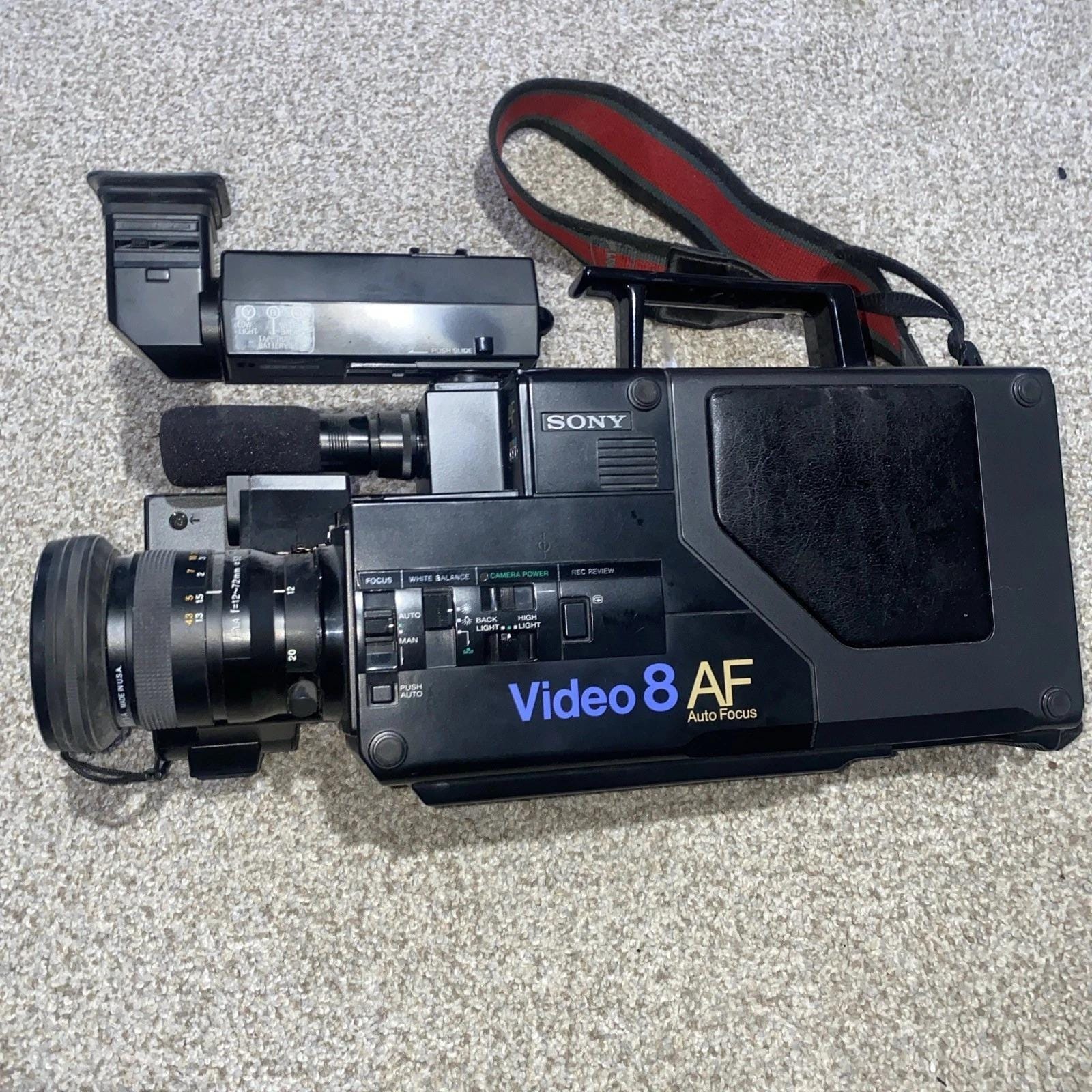 Sony CCD-V8AF 8mm Video 8 Video Camera Recorder - Etsy Canada