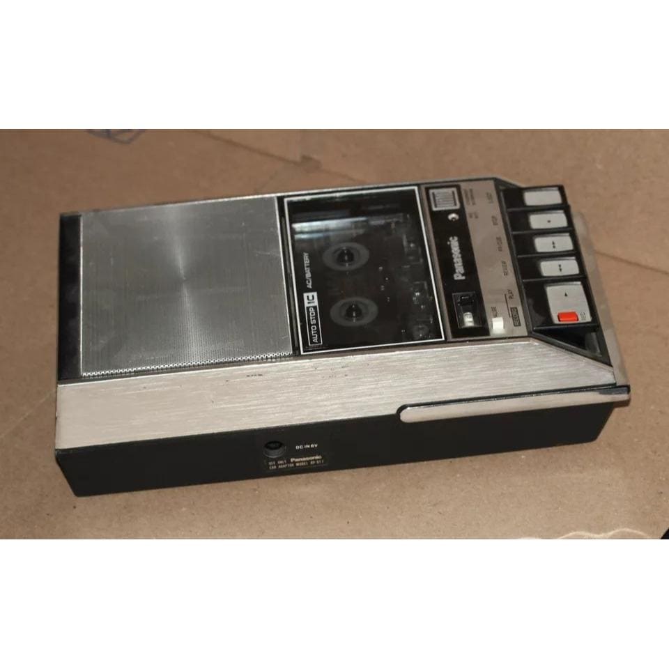 ビンテージ パナソニック カセットテープ プレーヤー レコーダー