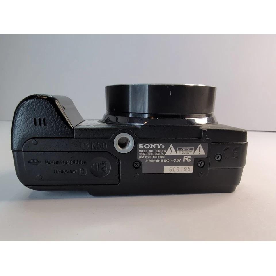 Sony Cyber-shot DSC-H10 8.1 MP Digital Camera - Black - Etsy