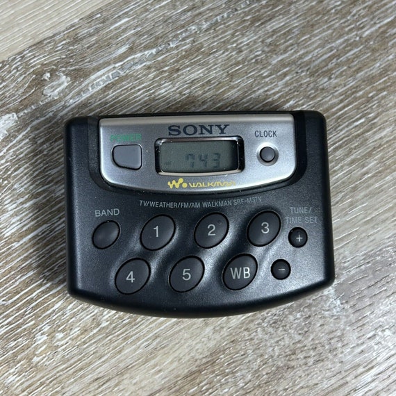 Radio portátil Sony Walkman SRF-M37V meteorológica/AM/FM -  España