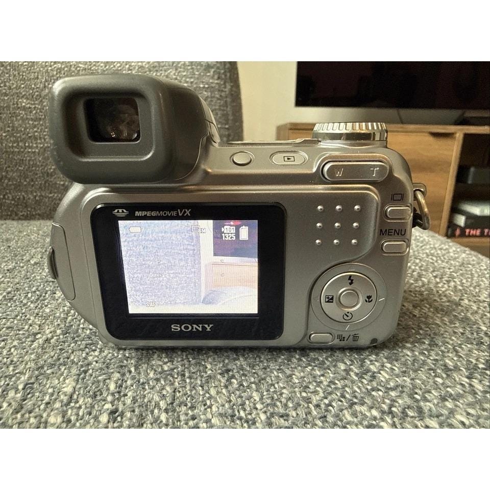 SONY Cyber-shot DSC-H2 Super Steady Shot Camera. 6 MP, 12X Zoom - Etsy