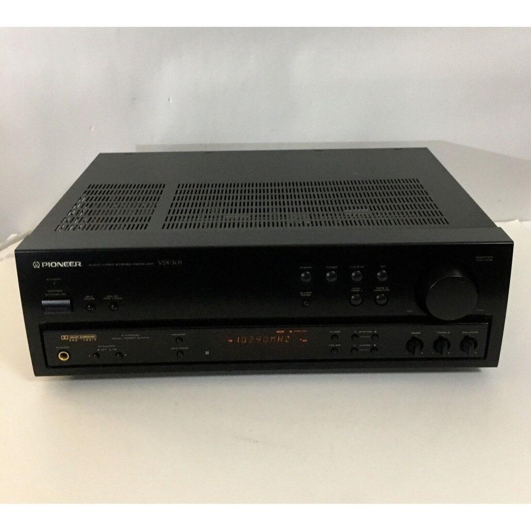 【販売完了済み】★PIONEER STEREO RECEIVER F-100♪ Pioneer VSX-305 Receiver Hifi Stereo 5 Channel Phono Radio AM/FM