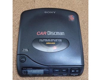 G 保護機能付きの 90 年代 SONY CD ディスクマン / CD プレーヤー