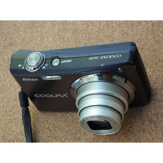 Nikon COOLPIX S630 12.0MP Digital Camera - Black - Etsy