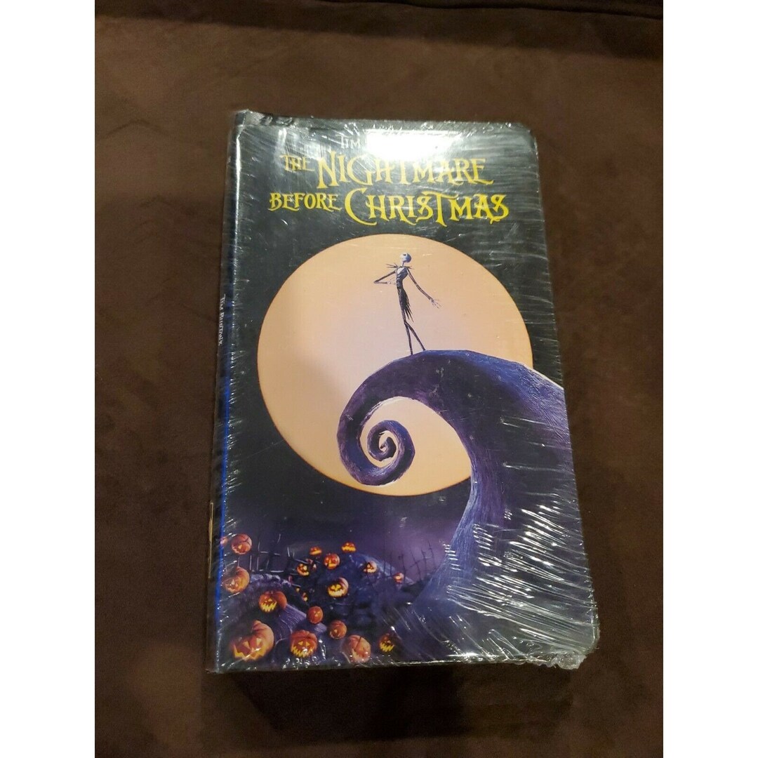 Opening To The Nightmare Before Christmas 1994 Vhs The Nightmare Before Christmas (VHS, 1994) - Etsy