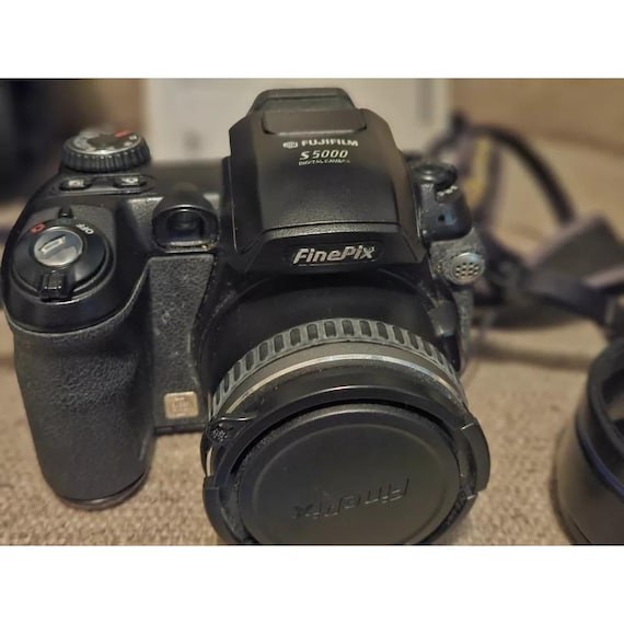 Fujifilm Finepix S5000 ~ 22x Zoom Digital Camera ~ Black - Etsy