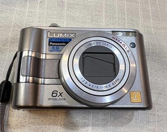 Panasonic Lumix DMC-LZ5 6.0MP Digital Camera Silver - Etsy