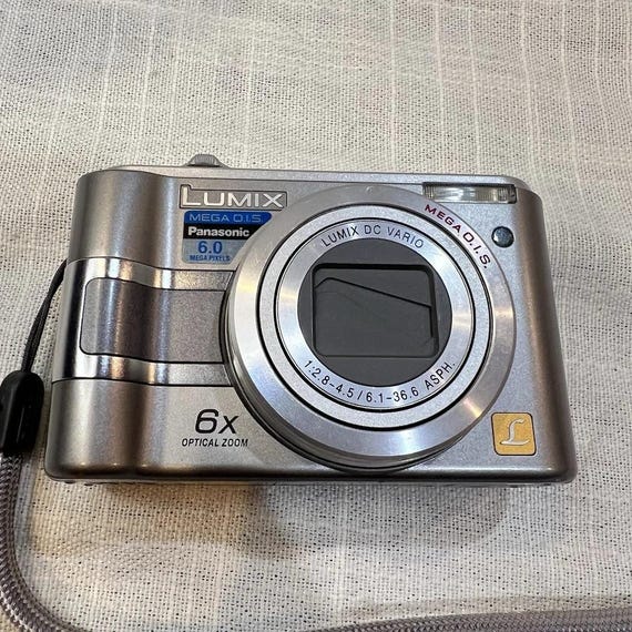 Panasonic Lumix DMC-LZ5 6.0MP Digital Camera Silver - Etsy