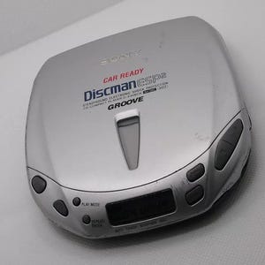 Sony D-E406CK Discman ESP2 Groove Portable CD Player Tested Working