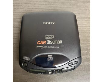 Sony Car Discman Black Portable CD Player Model D-830K