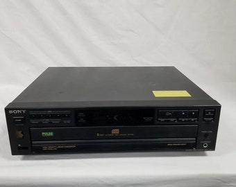 Sony CD Player Model CDP-C315 5 Disc CD Changer Player Tested Working
