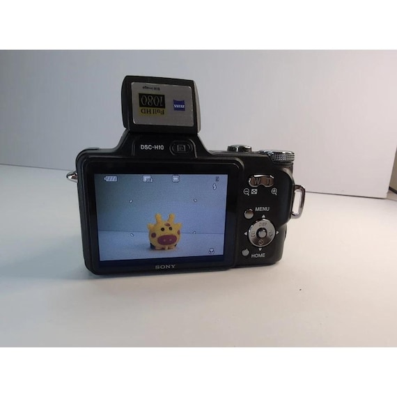 Sony Cyber-shot DSC-H10 8.1 MP Digital Camera - Black - Etsy