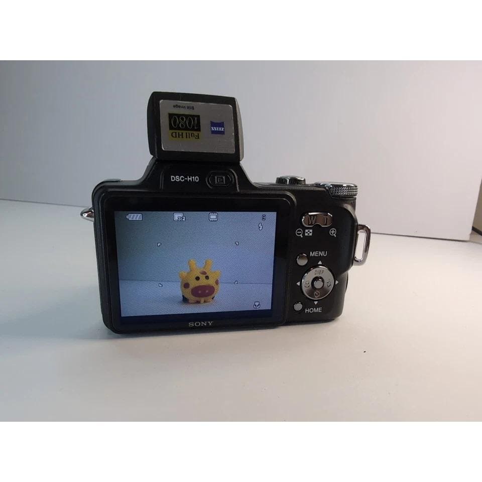 Sony Cyber-shot DSC-H10 8.1 MP Digital Camera - Black - Etsy