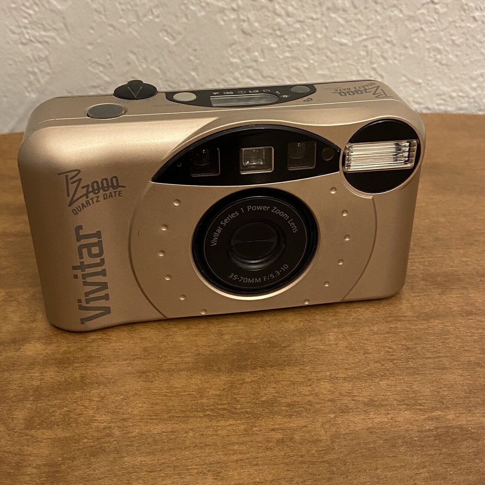 Vivitar Quartz Date PZ7000 Gold 35mm Point &shoot Film Camera - Etsy