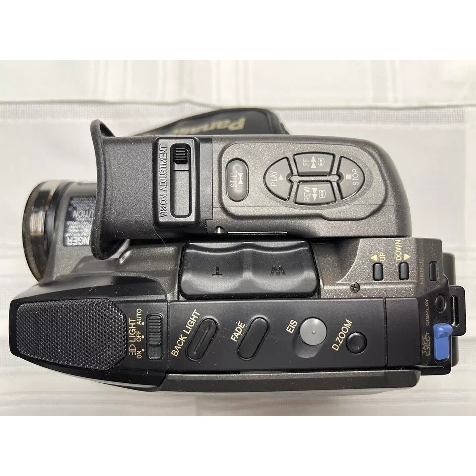 Panasonic PVD209D Palmcorder VHSC 150x Digital Zoom Video Camera Etsy