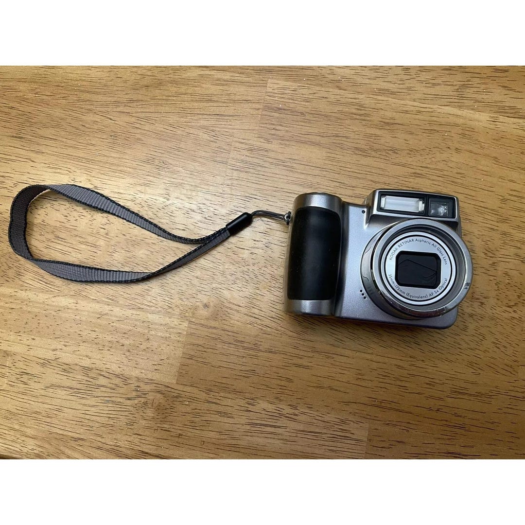 Kodak Easyshare Z700 4 MP Digital Camera - Silver - Etsy