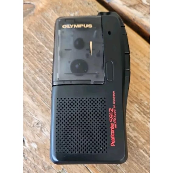 Olympus Pearlcorder S912 Microcassette Recorder - Works Great - Etsy